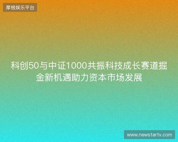 科创50与中证1000共振科技成长赛道掘金新机遇助力资本市场发展